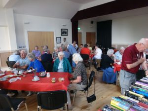 Elderly at table